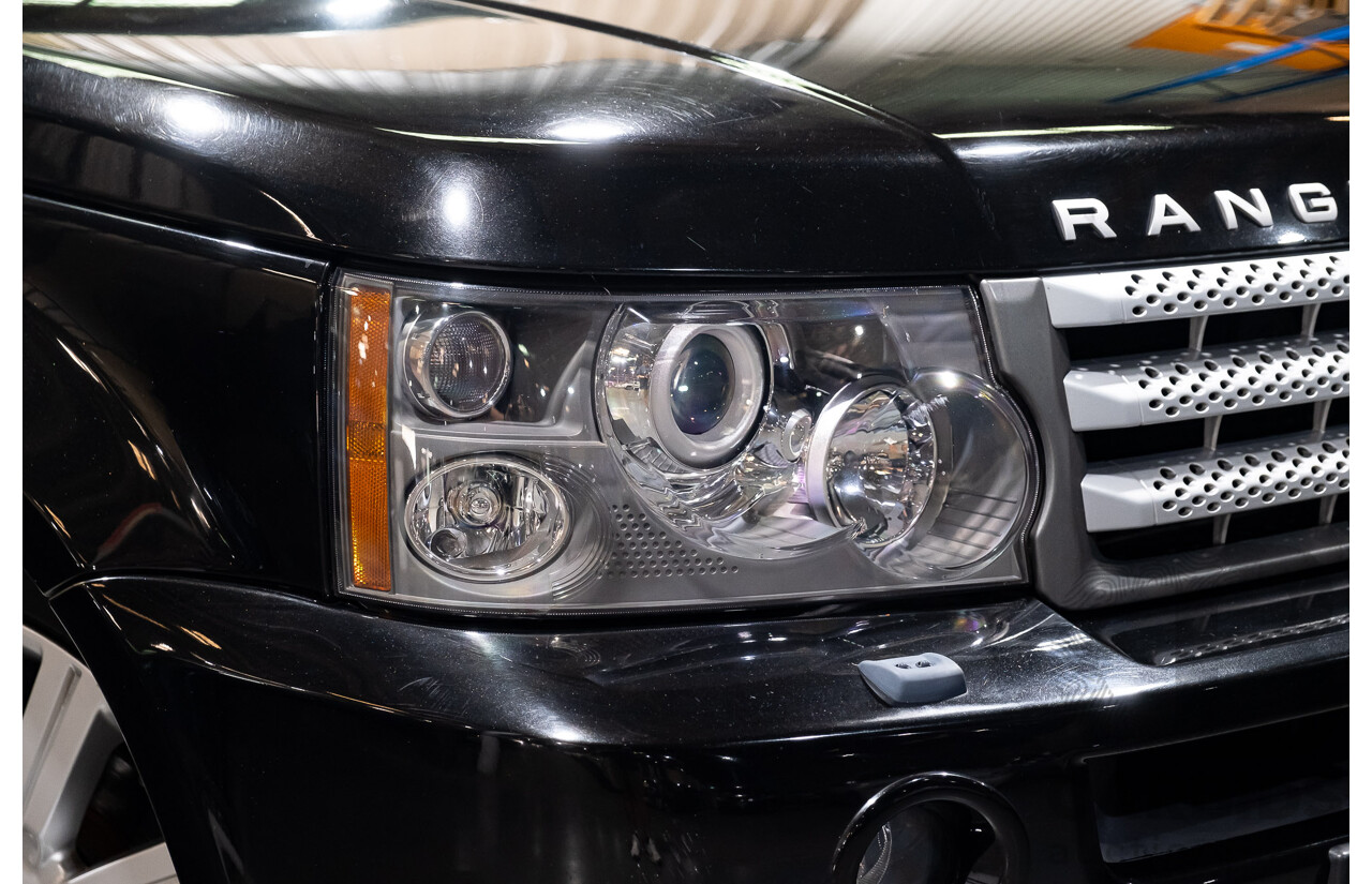 6/2009 Land Rover Range Rover Sport 2.7 TDV6 MY09 4d Wagon Black Turbo Diesel 2.7L