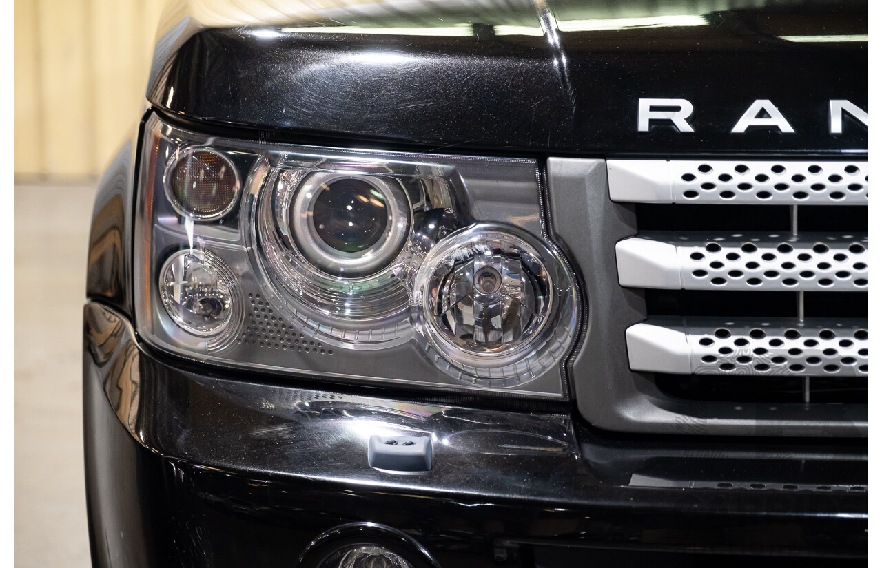 6/2009 Land Rover Range Rover Sport 2.7 TDV6 MY09 4d Wagon Black Turbo Diesel 2.7L