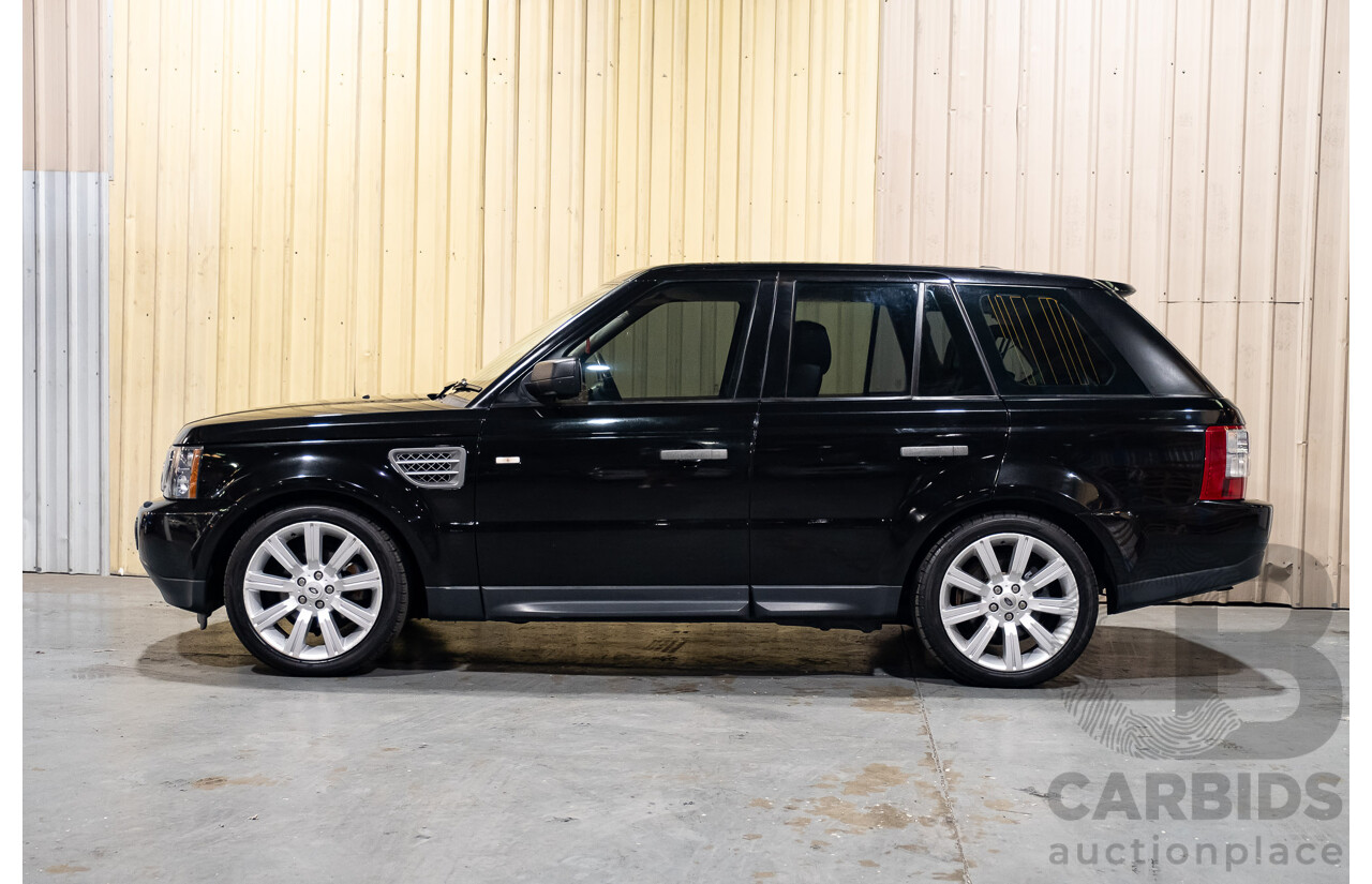 6/2009 Land Rover Range Rover Sport 2.7 TDV6 MY09 4d Wagon Black Turbo Diesel 2.7L