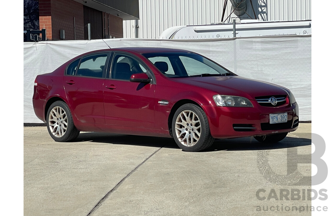 06/2008 Holden Commodore LUMINA RWD  4D Sedan Red 3.6L
