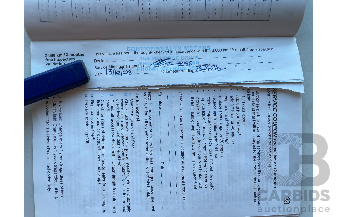 06/2008 Holden Commodore LUMINA RWD  4D Sedan Red 3.6L