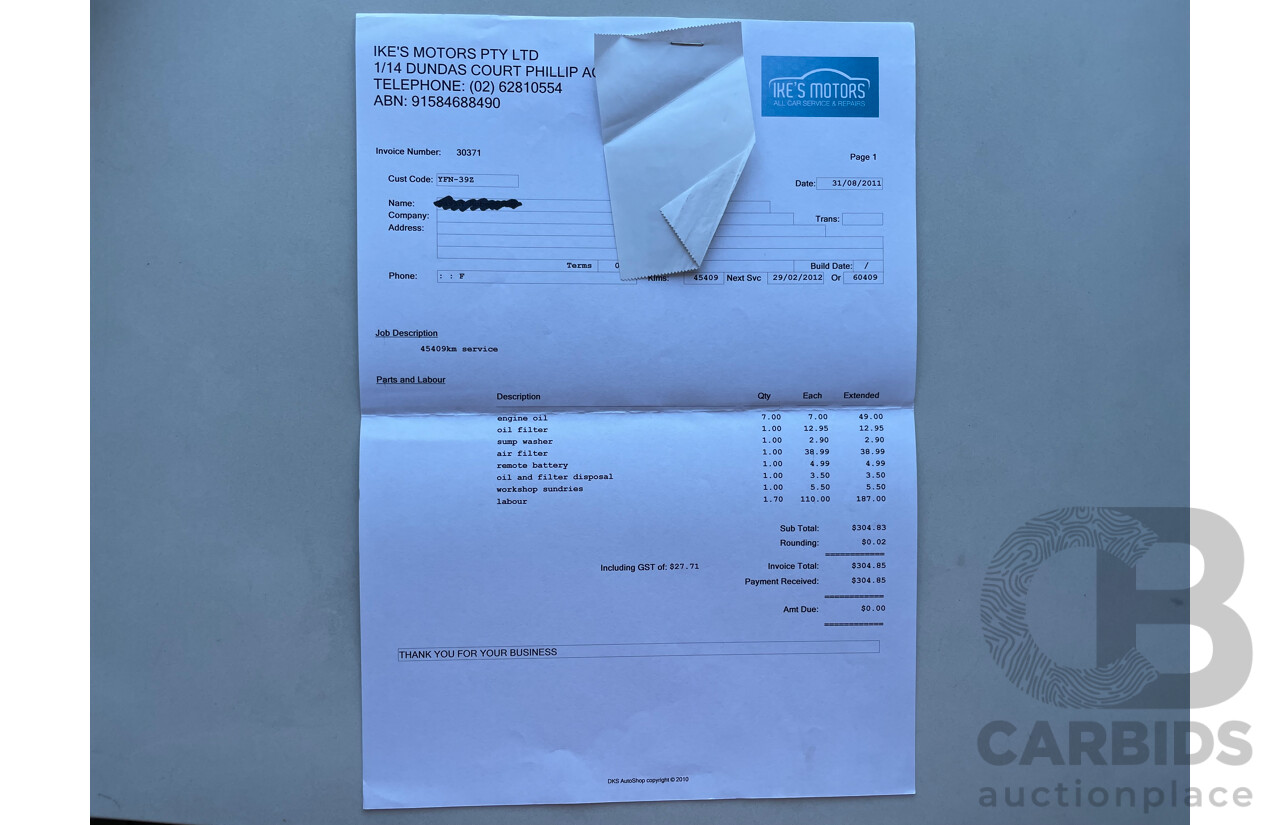 06/2008 Holden Commodore LUMINA RWD  4D Sedan Red 3.6L