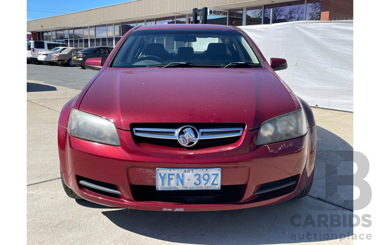06/2008 Holden Commodore LUMINA RWD  4D Sedan Red 3.6L