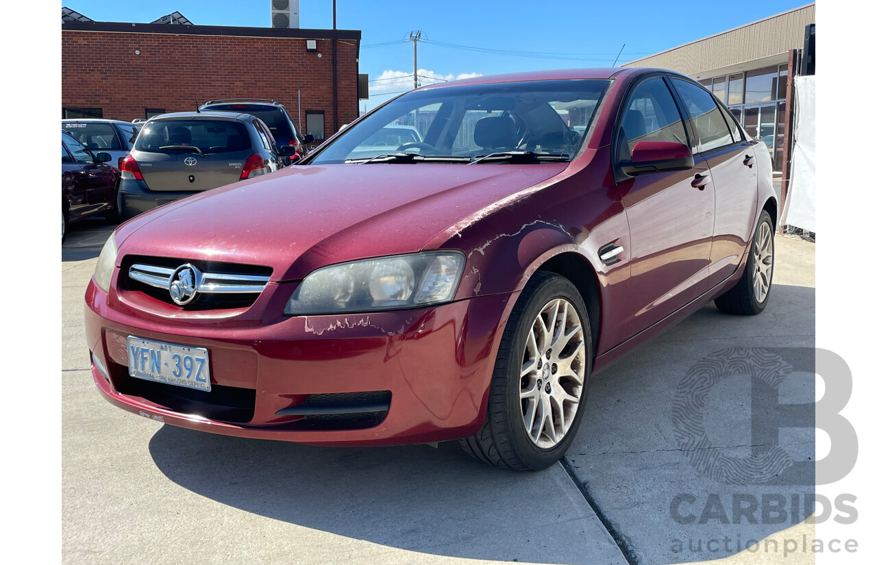 06/2008 Holden Commodore LUMINA RWD  4D Sedan Red 3.6L