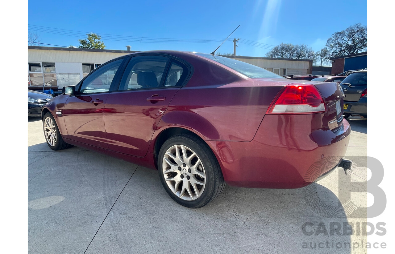 06/2008 Holden Commodore LUMINA RWD  4D Sedan Red 3.6L