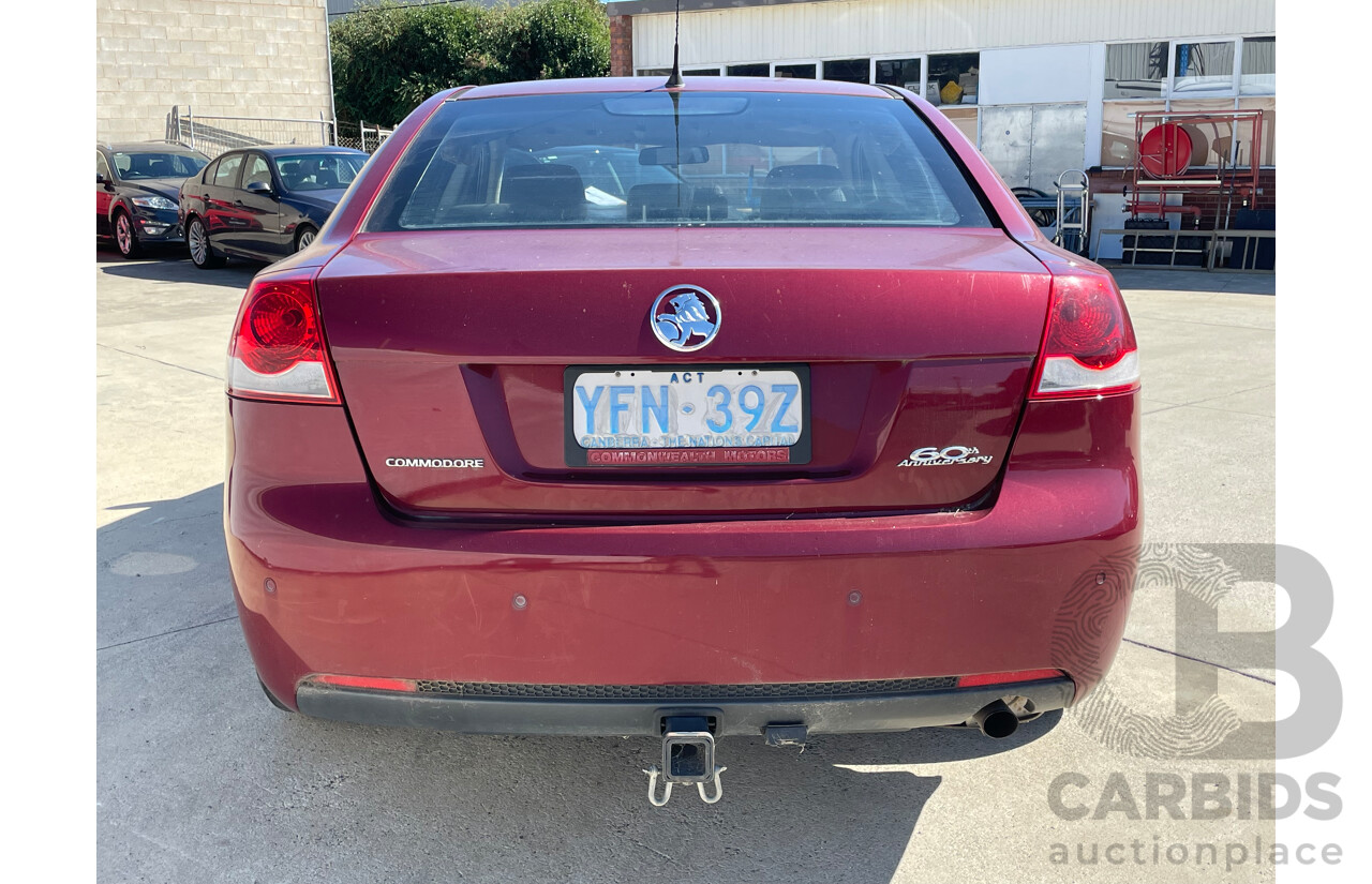 06/2008 Holden Commodore LUMINA RWD  4D Sedan Red 3.6L