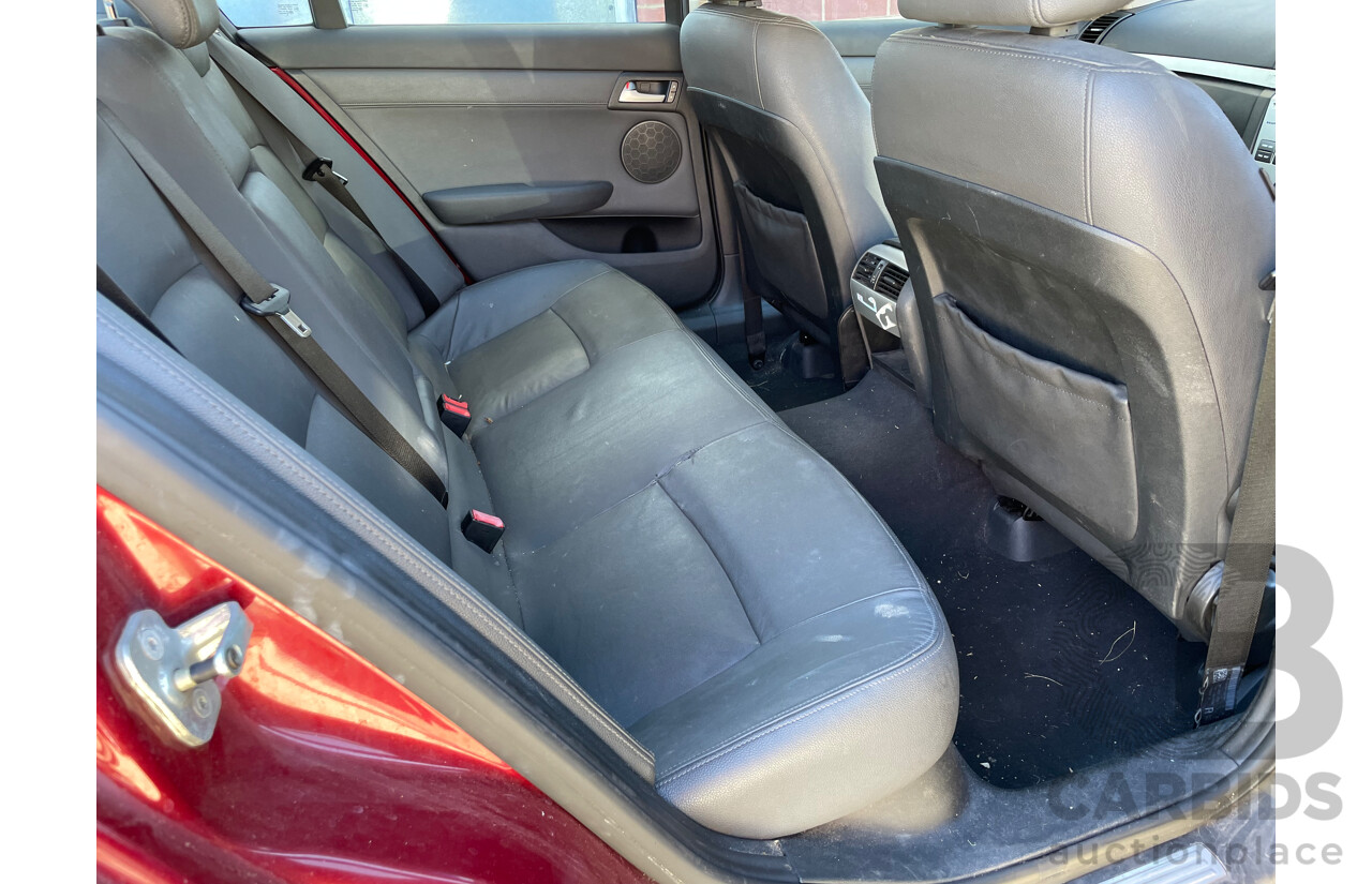 06/2008 Holden Commodore LUMINA RWD  4D Sedan Red 3.6L