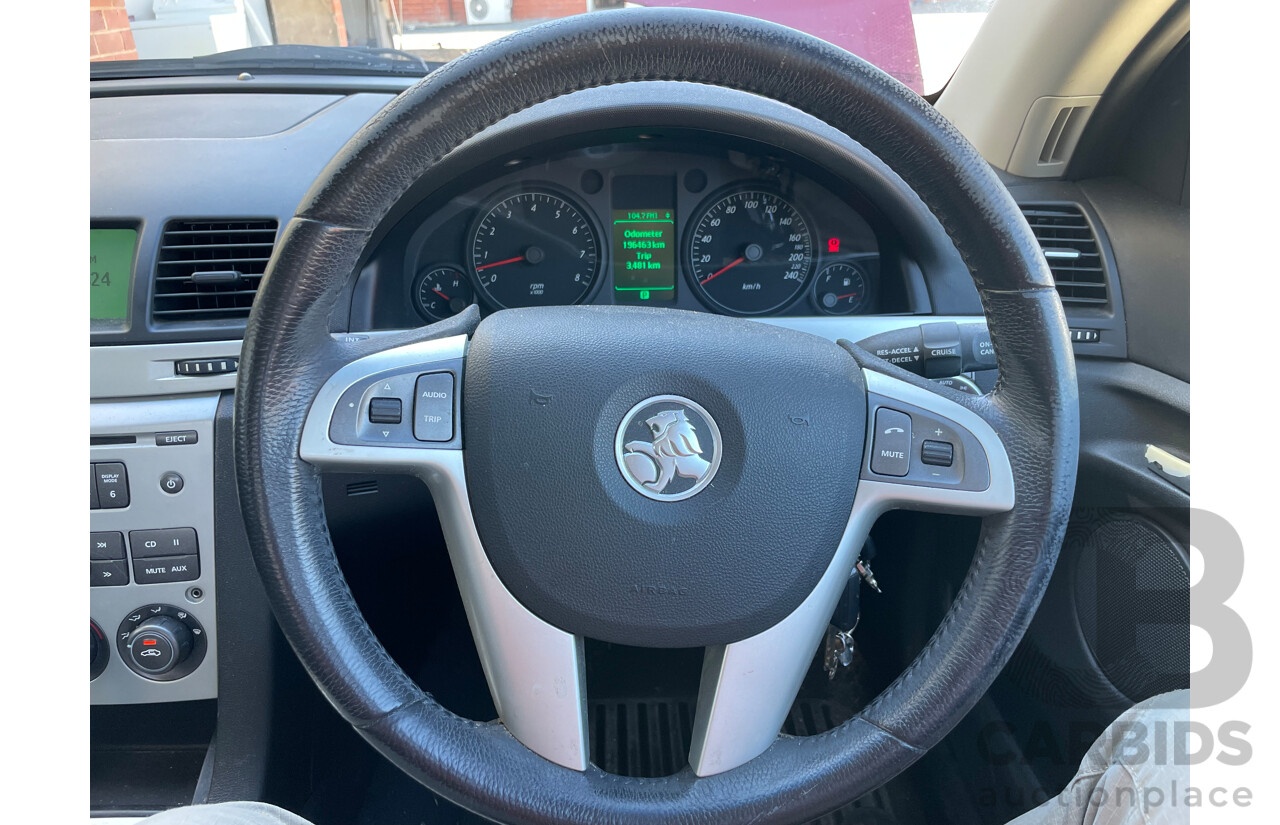 06/2008 Holden Commodore LUMINA RWD  4D Sedan Red 3.6L