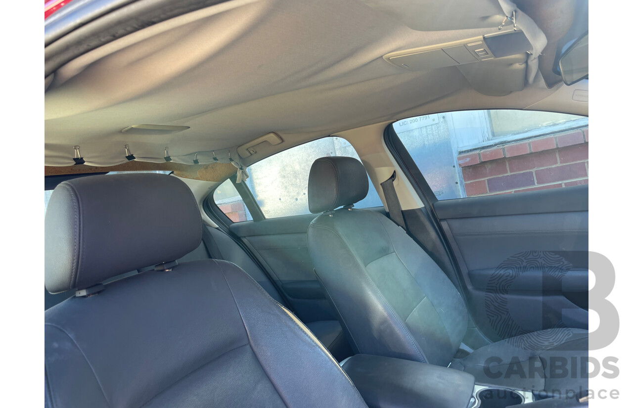 06/2008 Holden Commodore LUMINA RWD  4D Sedan Red 3.6L