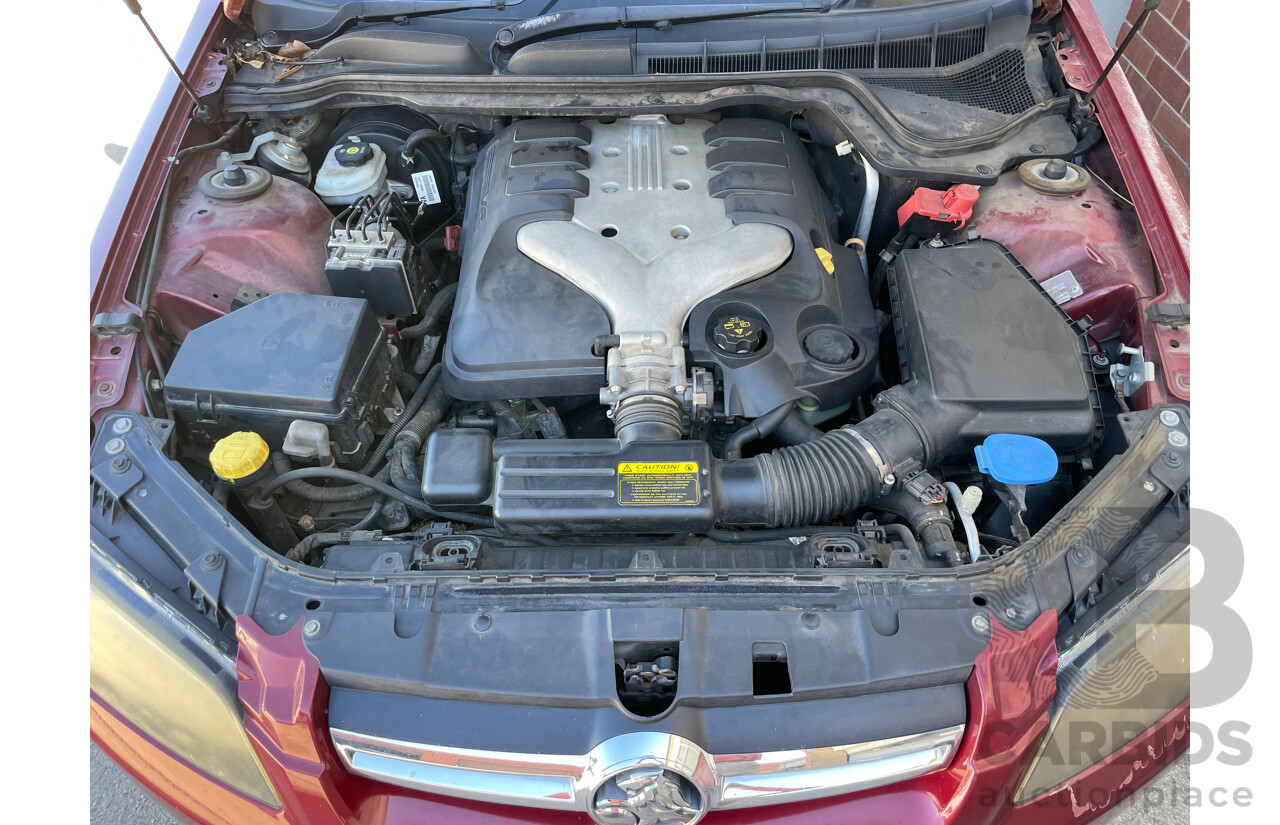 06/2008 Holden Commodore LUMINA RWD  4D Sedan Red 3.6L