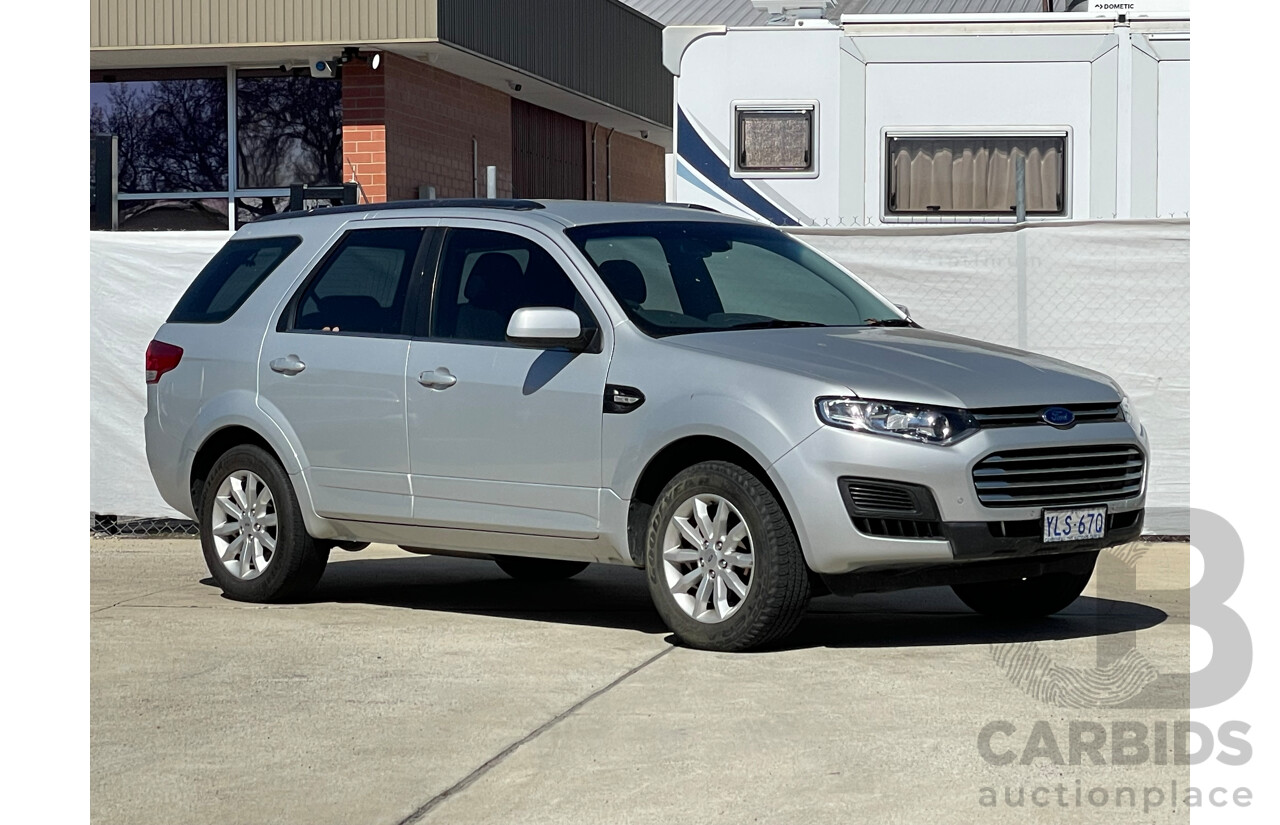 05/2016 Ford Territory TX (RWD) RWD SZ MK2 4D Wagon Silver 2.7L