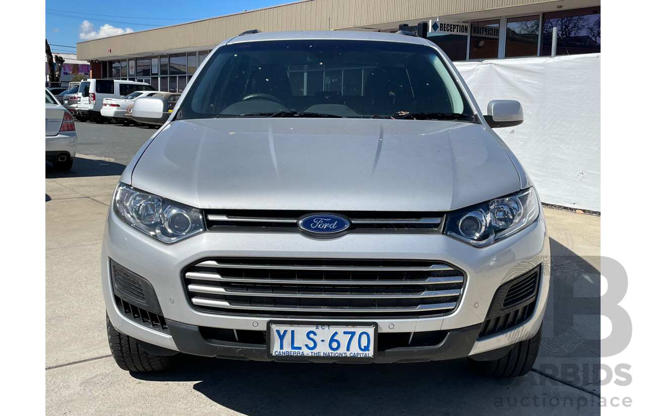 05/2016 Ford Territory TX (RWD) RWD SZ MK2 4D Wagon Silver 2.7L
