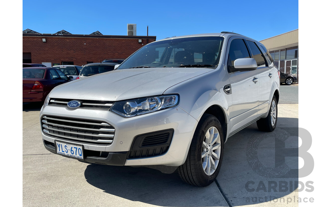 05/2016 Ford Territory TX (RWD) RWD SZ MK2 4D Wagon Silver 2.7L