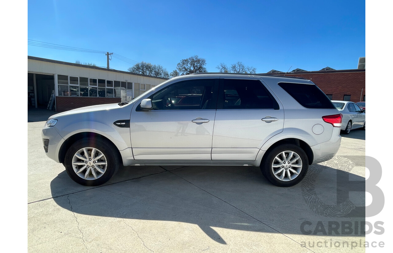 05/2016 Ford Territory TX (RWD) RWD SZ MK2 4D Wagon Silver 2.7L