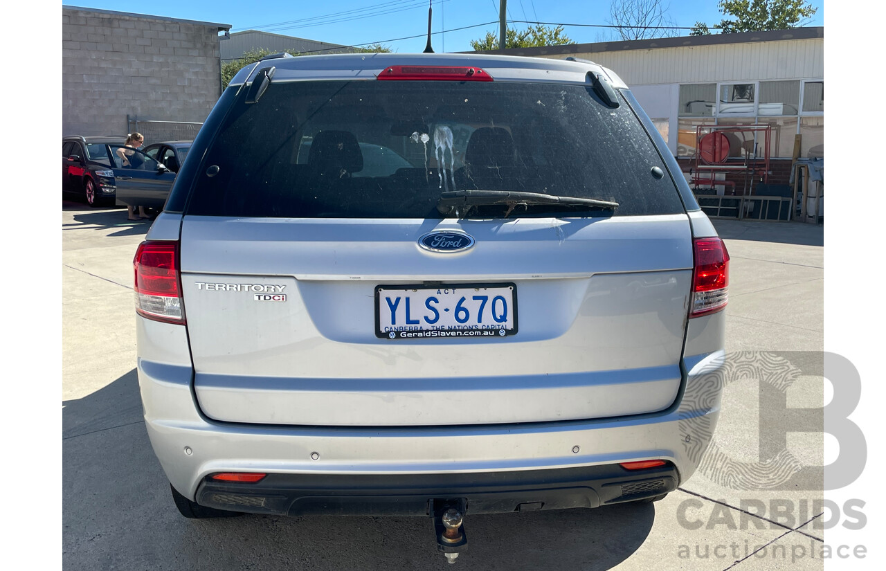05/2016 Ford Territory TX (RWD) RWD SZ MK2 4D Wagon Silver 2.7L