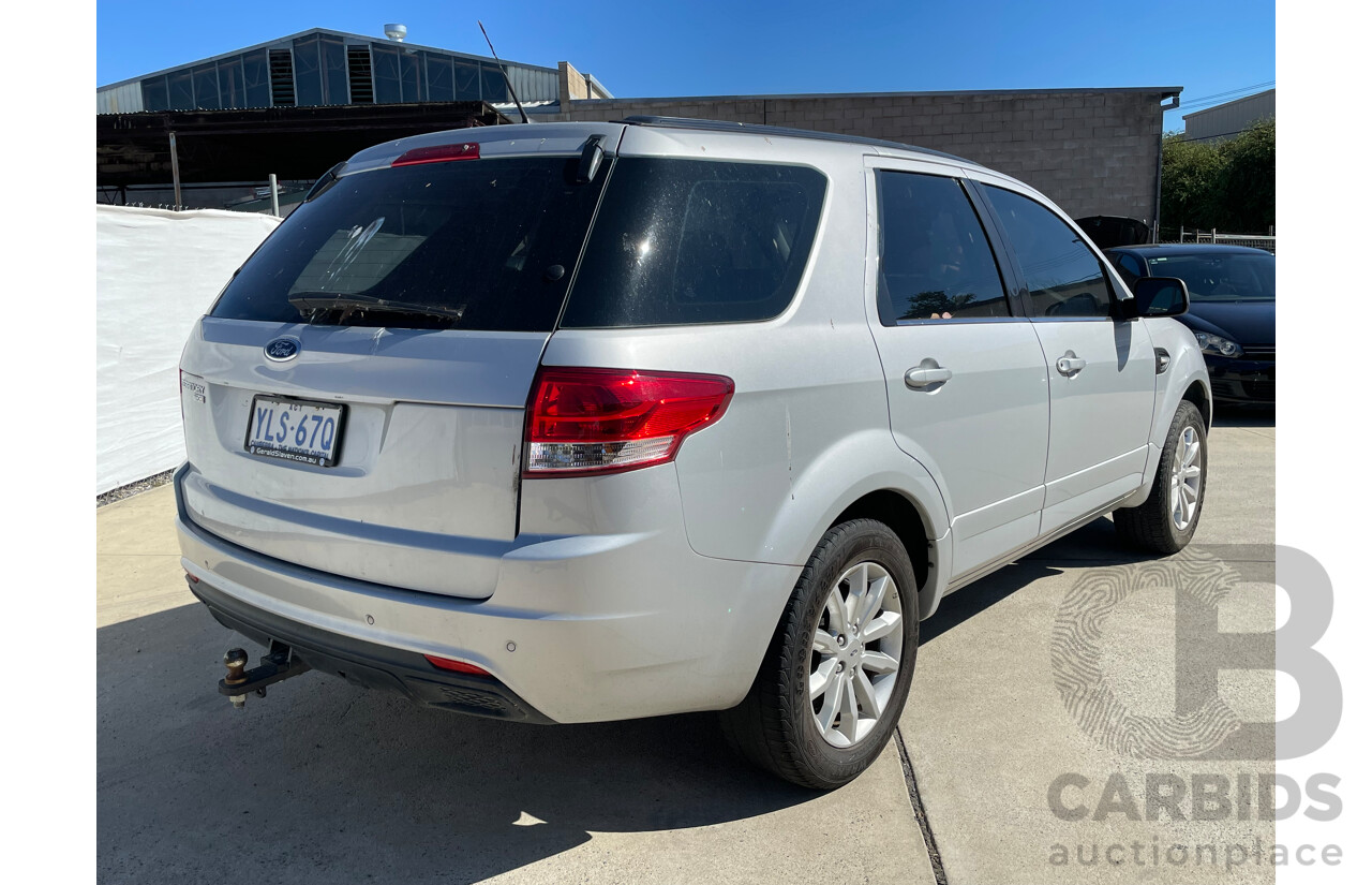 05/2016 Ford Territory TX (RWD) RWD SZ MK2 4D Wagon Silver 2.7L