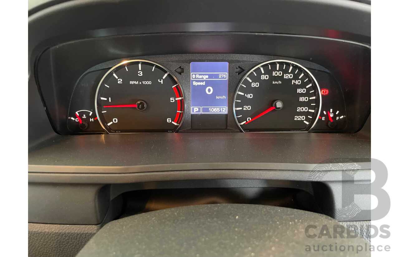 05/2016 Ford Territory TX (RWD) RWD SZ MK2 4D Wagon Silver 2.7L