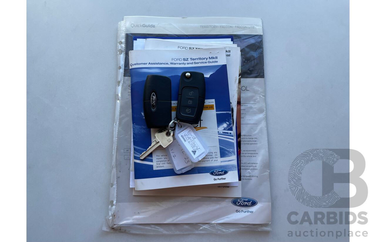 05/2016 Ford Territory TX (RWD) RWD SZ MK2 4D Wagon Silver 2.7L