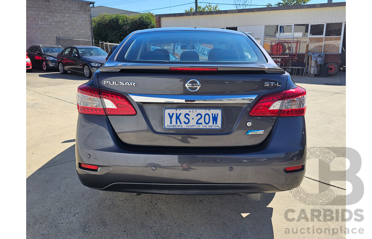 3/2013 Nissan Pulsar ST-L B17 4d Sedan Grey 1.8L