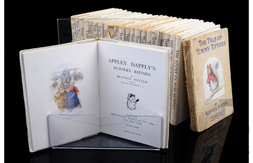 Vintage Collection 23 Beatrix Potter Tales of Series, All Hardback
