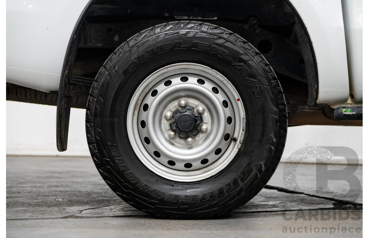 12/2018 Ford Ranger XL 3.2 (4x4) PX MKII 4d Crew C/Chas White Turbo Diesel 3.2L