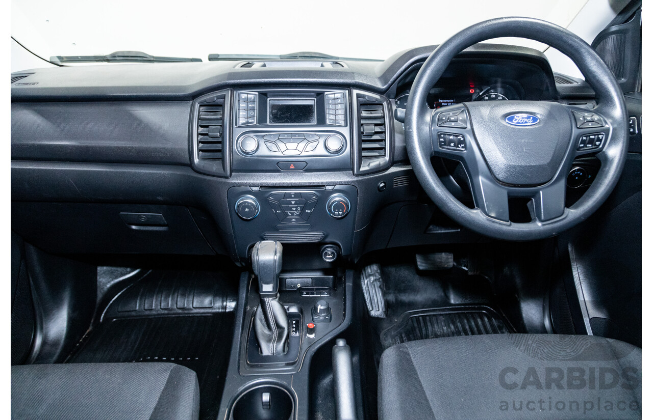 12/2018 Ford Ranger XL 3.2 (4x4) PX MKII 4d Crew C/Chas White Turbo Diesel 3.2L