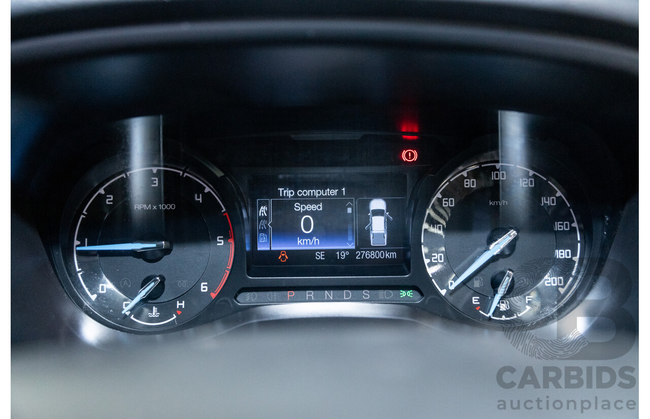 12/2018 Ford Ranger XL 3.2 (4x4) PX MKII 4d Crew C/Chas White Turbo Diesel 3.2L