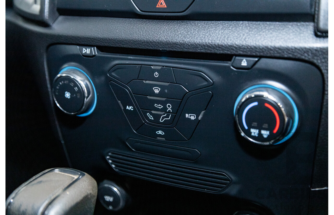 12/2018 Ford Ranger XL 3.2 (4x4) PX MKII 4d Crew C/Chas White Turbo Diesel 3.2L