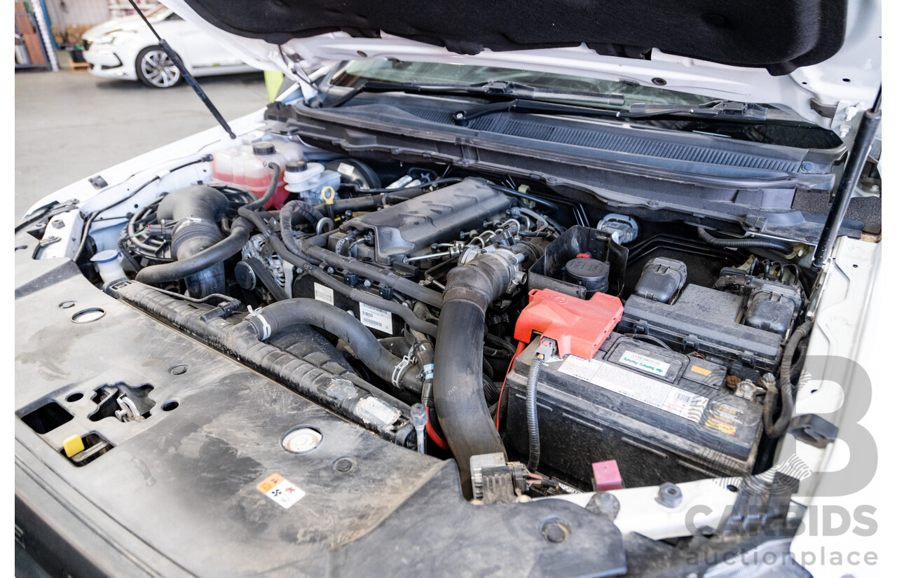 12/2018 Ford Ranger XL 3.2 (4x4) PX MKII 4d Crew C/Chas White Turbo Diesel 3.2L