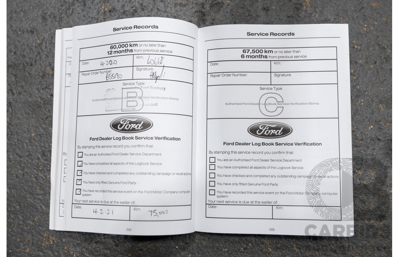 12/2018 Ford Ranger XL 3.2 (4x4) PX MKII 4d Crew C/Chas White Turbo Diesel 3.2L