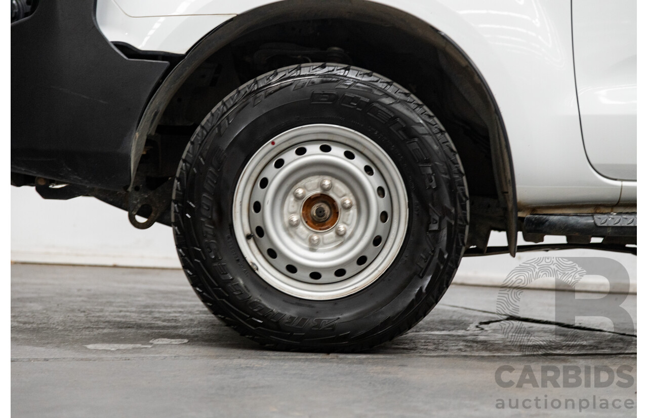 12/2018 Ford Ranger XL 3.2 (4x4) PX MKII 4d Crew C/Chas White Turbo Diesel 3.2L