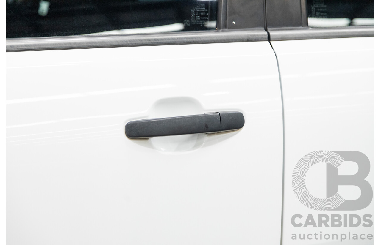 12/2018 Ford Ranger XL 3.2 (4x4) PX MKII 4d Crew C/Chas White Turbo Diesel 3.2L