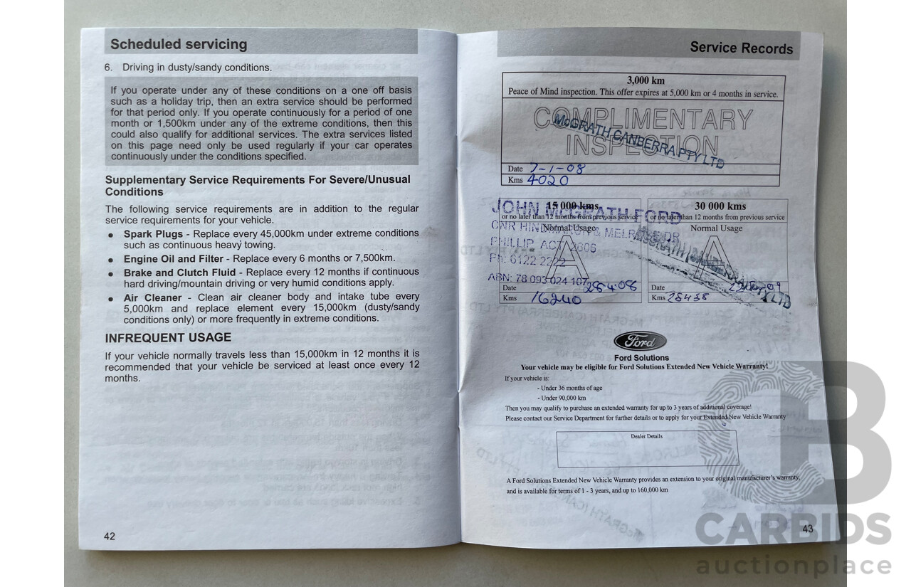 11/2007 Ford Focus LX FWD LT 4D Sedan Silver 2.0L