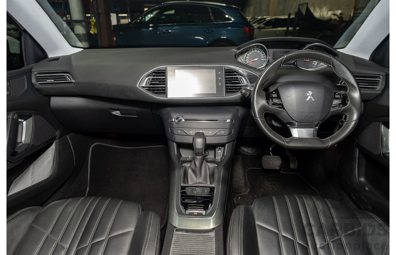 5/2015 Peugeot 308 Allure BLUE HDi T9 5d Hatchback White Turbo Diesel 2.0L