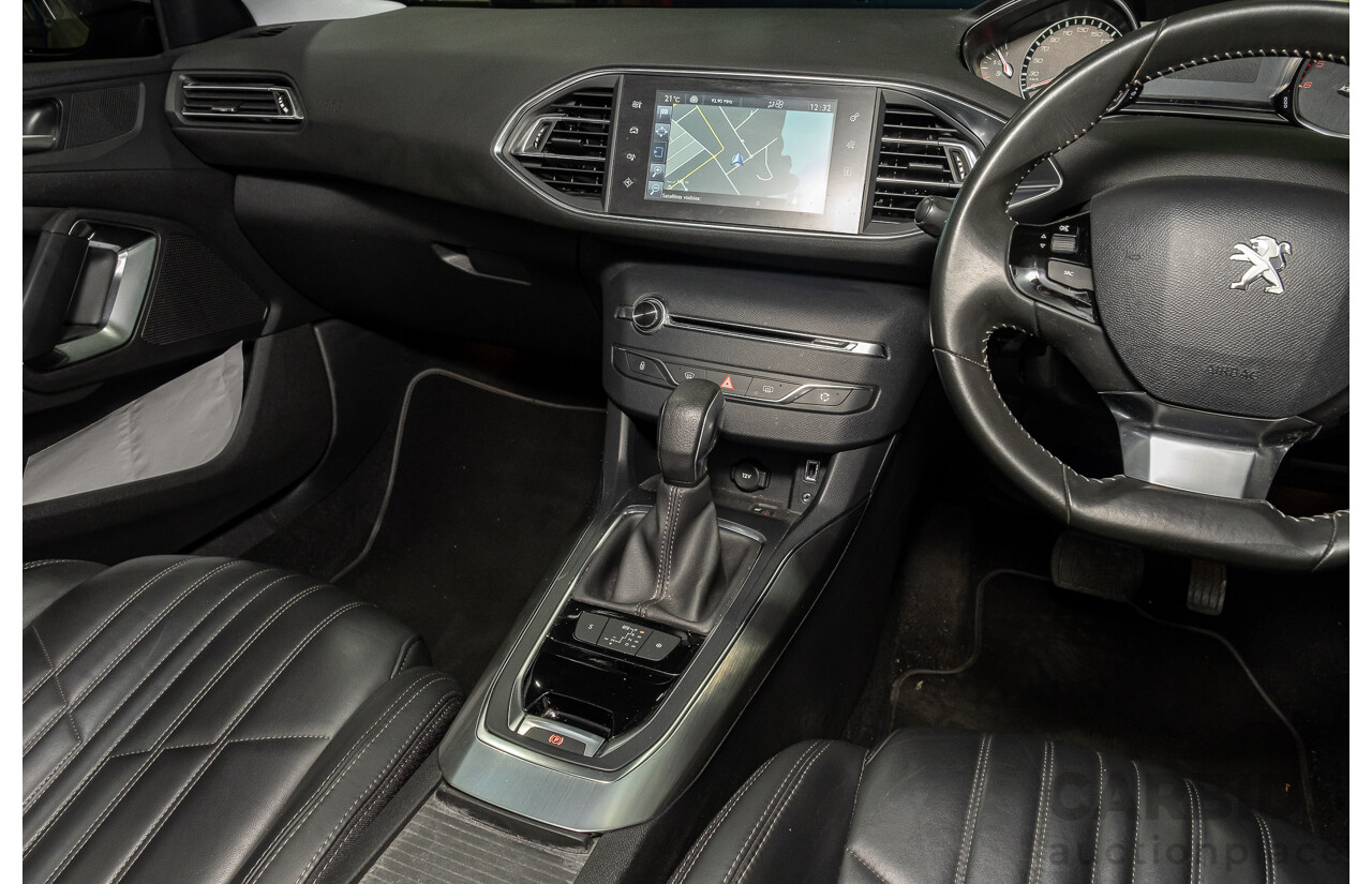 5/2015 Peugeot 308 Allure BLUE HDi T9 5d Hatchback White Turbo Diesel 2.0L