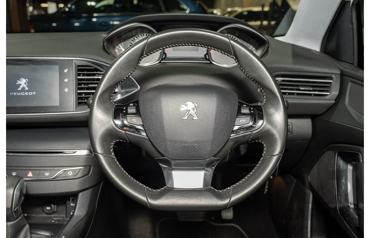 5/2015 Peugeot 308 Allure BLUE HDi T9 5d Hatchback White Turbo Diesel 2.0L