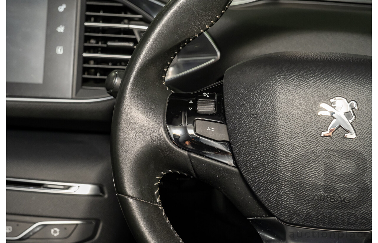 5/2015 Peugeot 308 Allure BLUE HDi T9 5d Hatchback White Turbo Diesel 2.0L