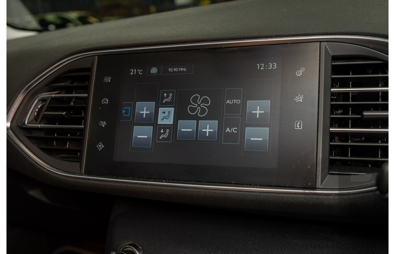 5/2015 Peugeot 308 Allure BLUE HDi T9 5d Hatchback White Turbo Diesel 2.0L