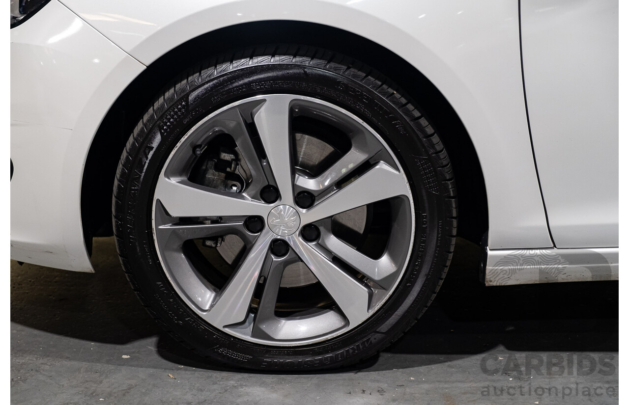 5/2015 Peugeot 308 Allure BLUE HDi T9 5d Hatchback White Turbo Diesel 2.0L