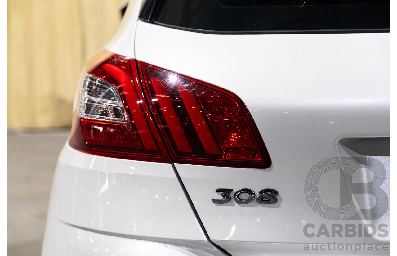 5/2015 Peugeot 308 Allure BLUE HDi T9 5d Hatchback White Turbo Diesel 2.0L