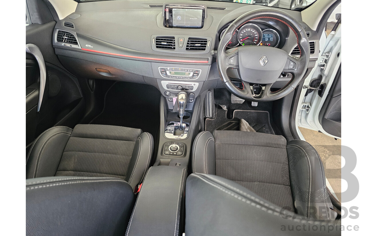 11/2015 Renault Megane Gt-Line B95 MY14 5d Hatchback White 1.2L