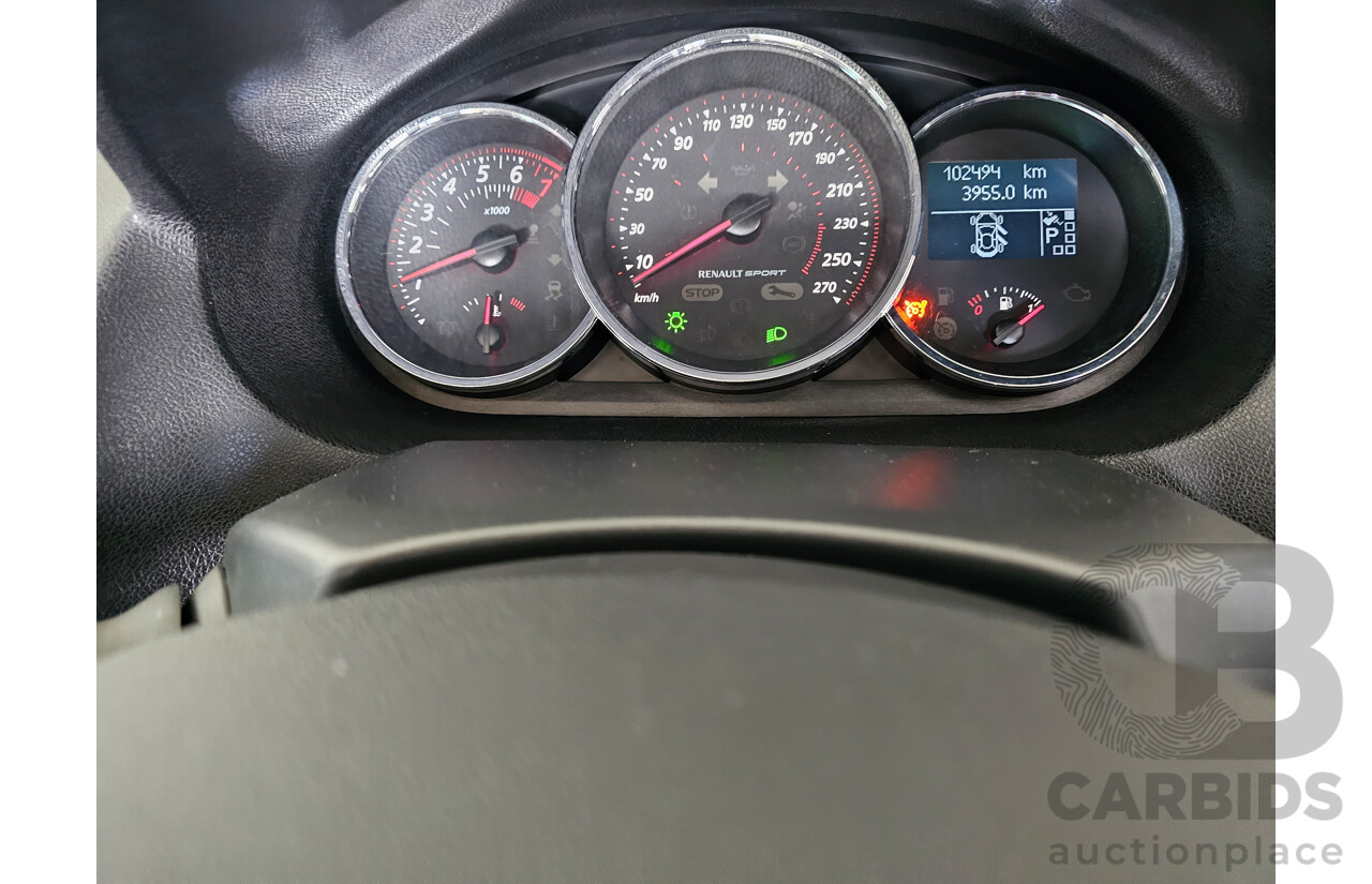 11/2015 Renault Megane Gt-Line B95 MY14 5d Hatchback White 1.2L