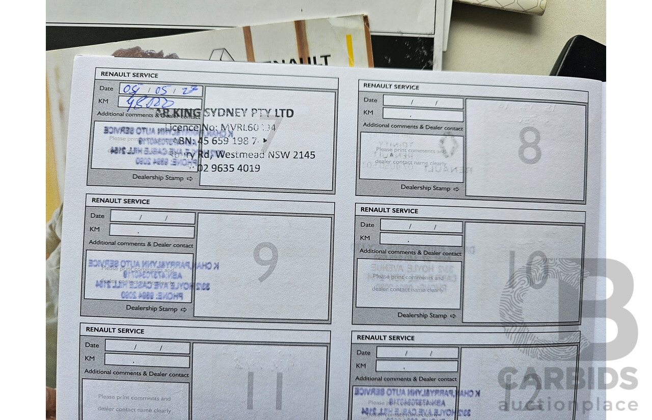 11/2015 Renault Megane Gt-Line B95 MY14 5d Hatchback White 1.2L