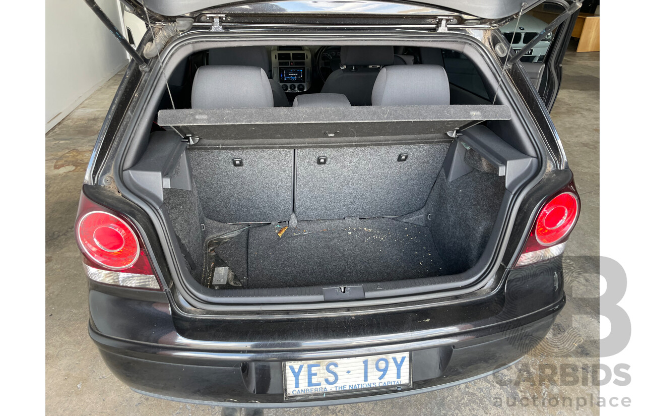 12/2006 Volkswagen Polo GTi FWD 9N 3D Hatchback Black 1.8L