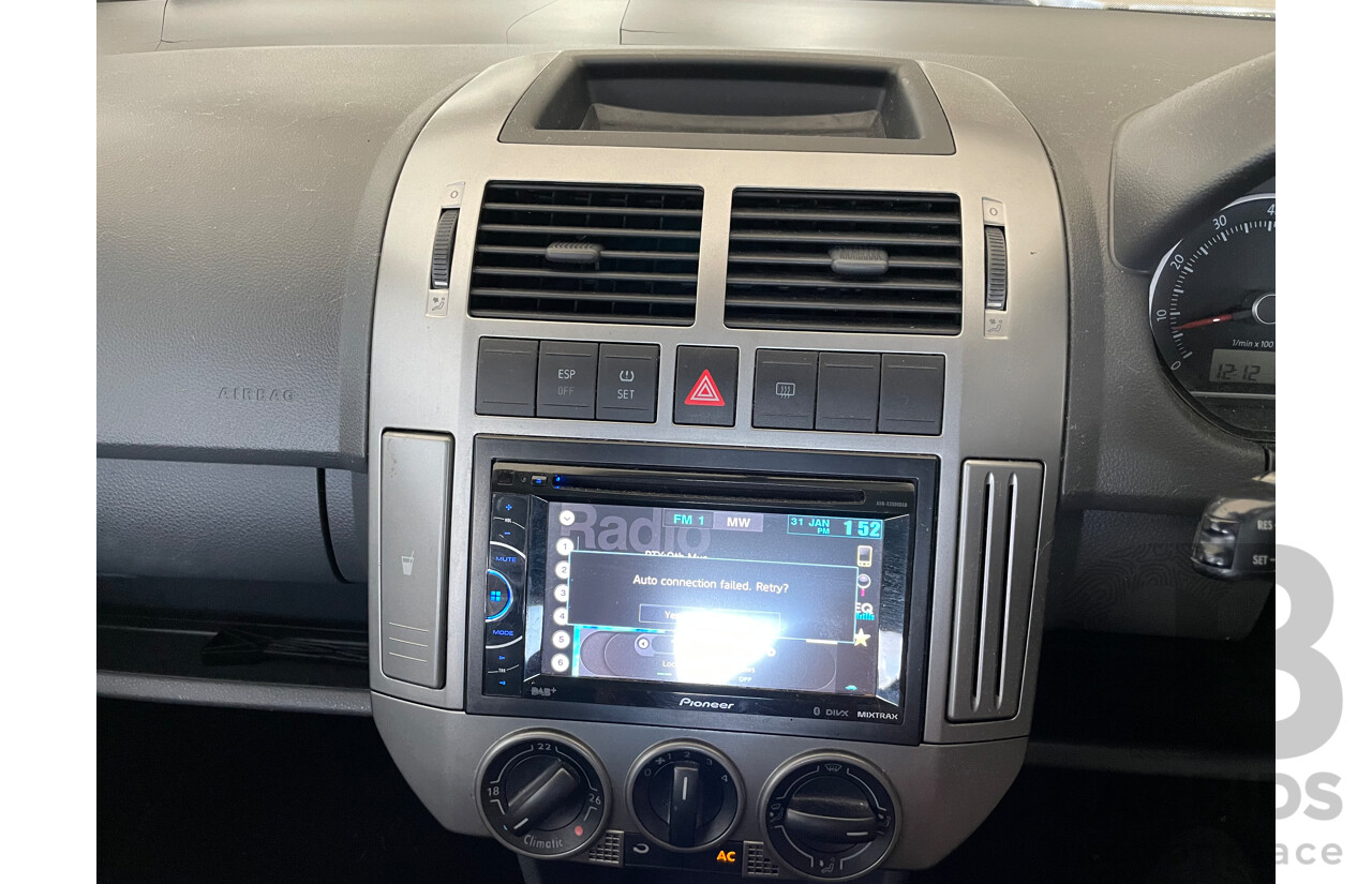 12/2006 Volkswagen Polo GTi FWD 9N 3D Hatchback Black 1.8L