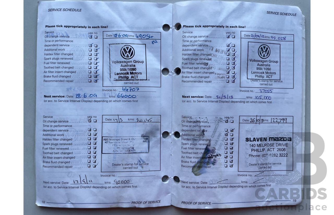 12/2006 Volkswagen Polo GTi FWD 9N 3D Hatchback Black 1.8L