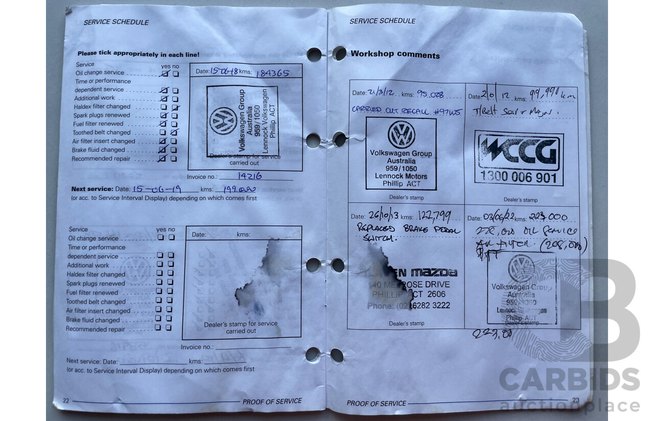 12/2006 Volkswagen Polo GTi FWD 9N 3D Hatchback Black 1.8L