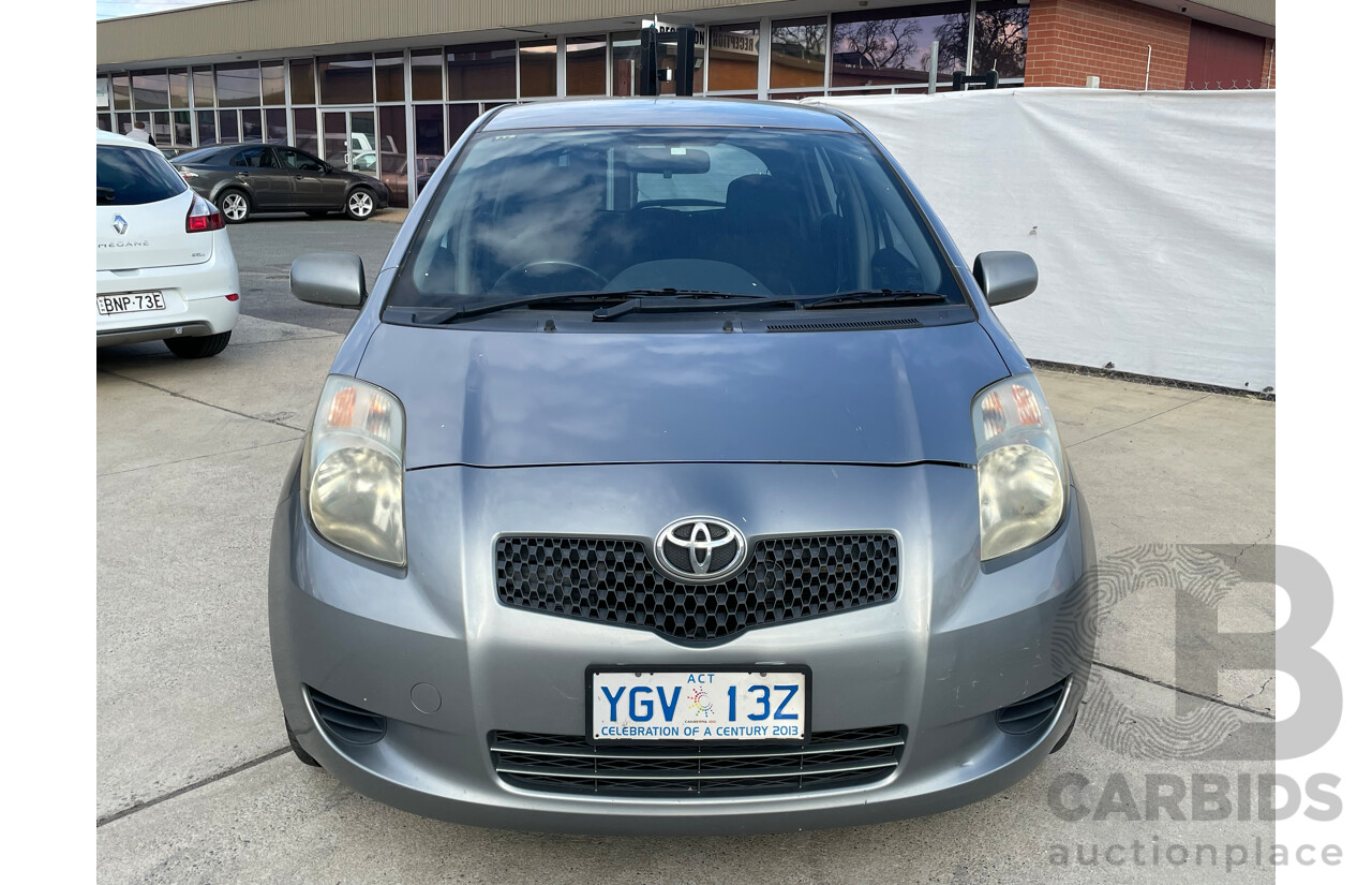 09/2007 Toyota Yaris YRS FWD NCP91R 5D Hatchback Silver 1.5L