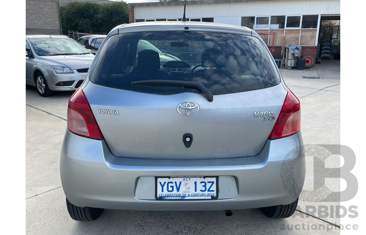 09/2007 Toyota Yaris YRS FWD NCP91R 5D Hatchback Silver 1.5L