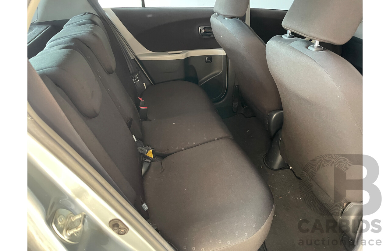 09/2007 Toyota Yaris YRS FWD NCP91R 5D Hatchback Silver 1.5L